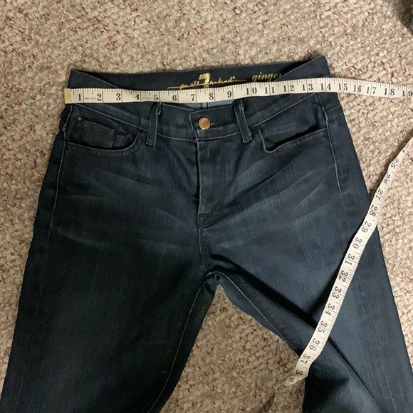 - 7 for all mankind ginger jeans - Picture 7 of 11